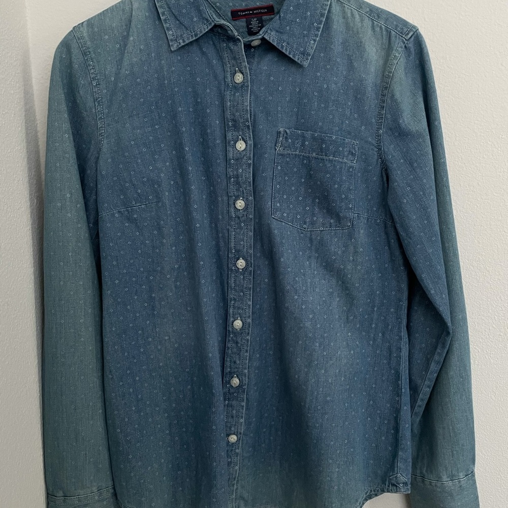 Button down Tommy Hilfiger Women’s Jean’s Shirt